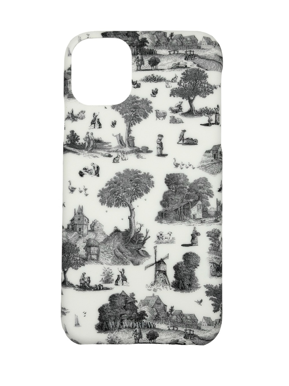 WeWoreWhat Toile Pattern Print iPhone 11 Case